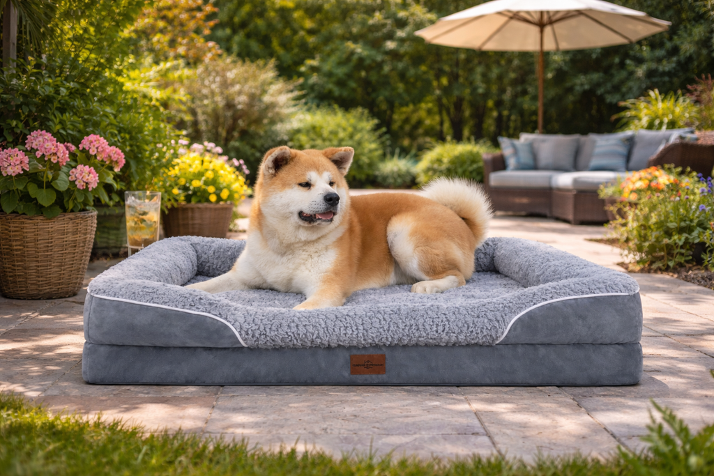 The Snug Hound Orthopedic Dog Beds for Extra Large Dogs Waterproof Extra Large Dog Bed with 4 Sides Dog Couch Bed with Removable Washable Cover (Extra Large)
