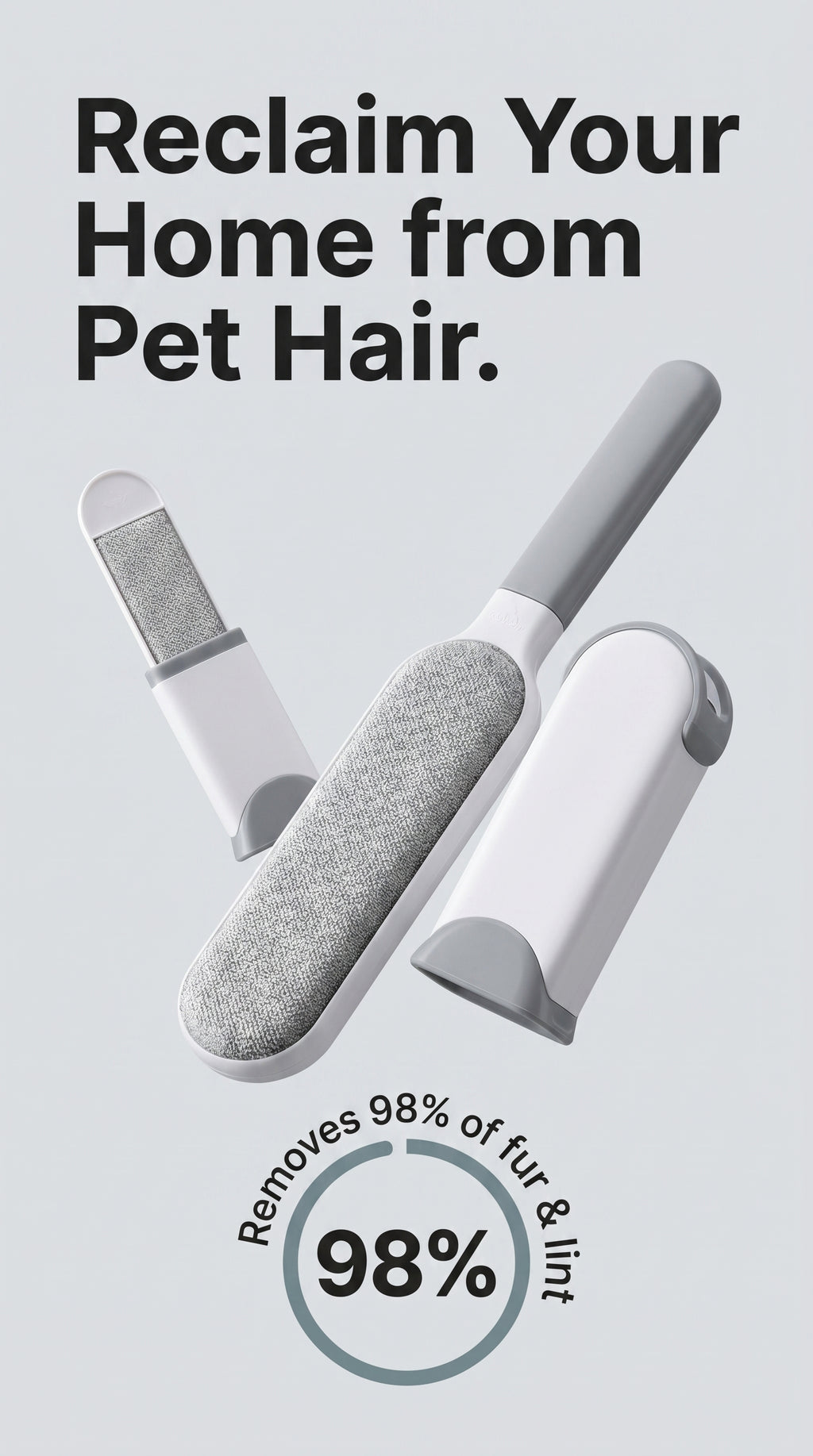 The Snug Hound Electrostatic Fur Remover Brush