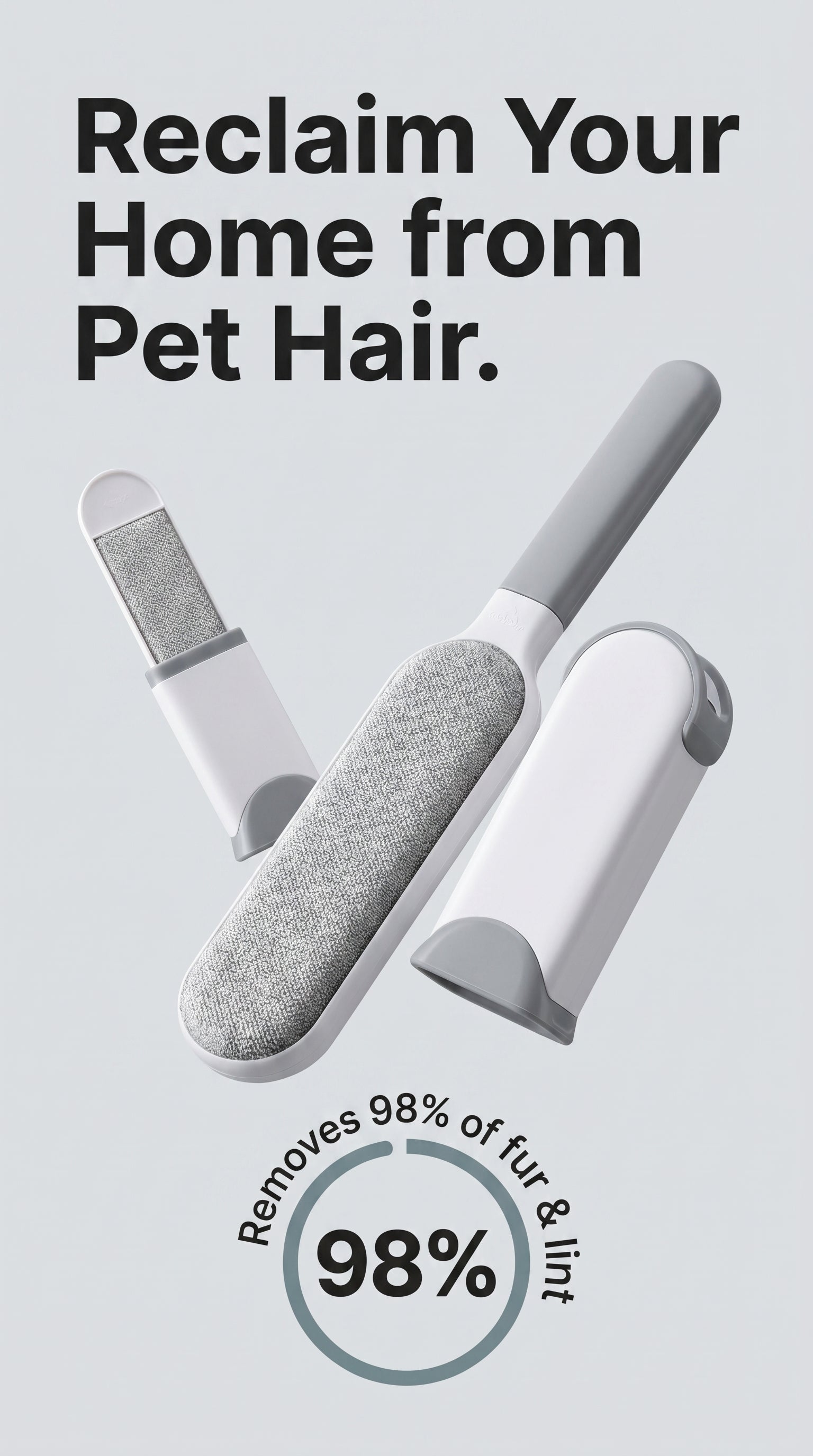 The Snug Hound Electrostatic Fur Remover Brush